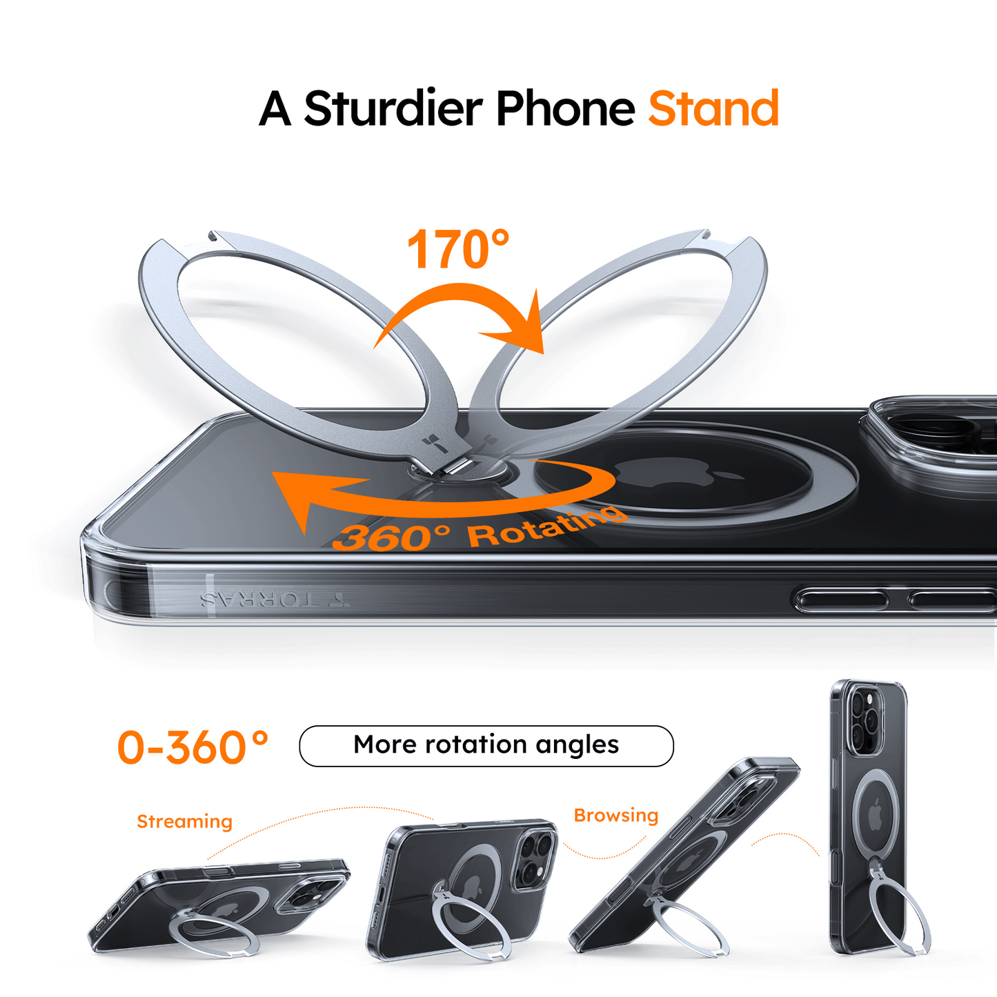 Ostand Spin for iPhone 16